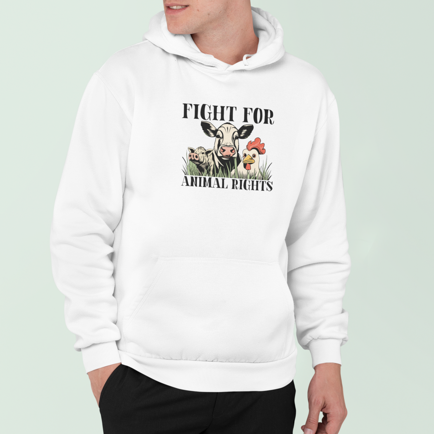 Fight for Animals - Premium Hoodie