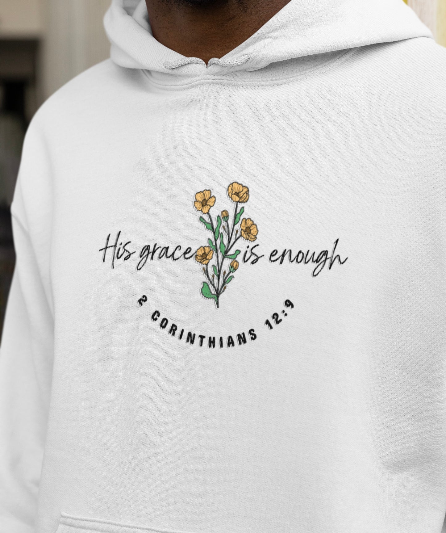 His grace is enough - Oversized Hoodie