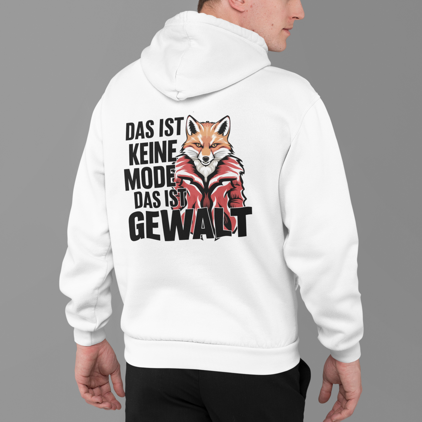 This is not fashion, this is violence - Premium Hoodie