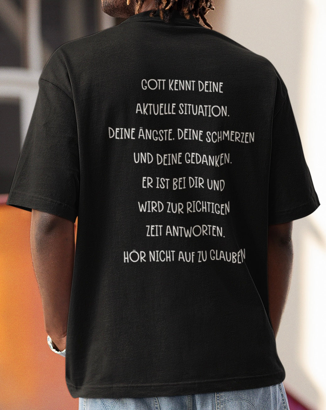 Don't stop believing - Oversize Shirt