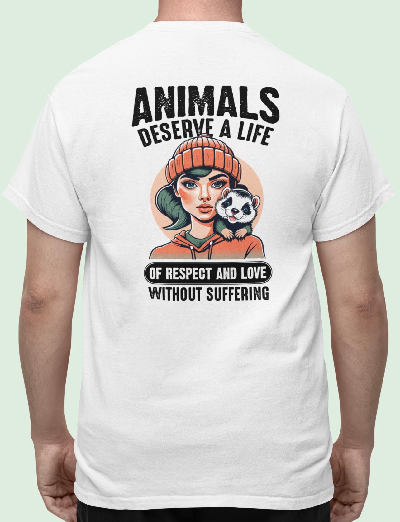 Animals deserve respect - Oversized shirt