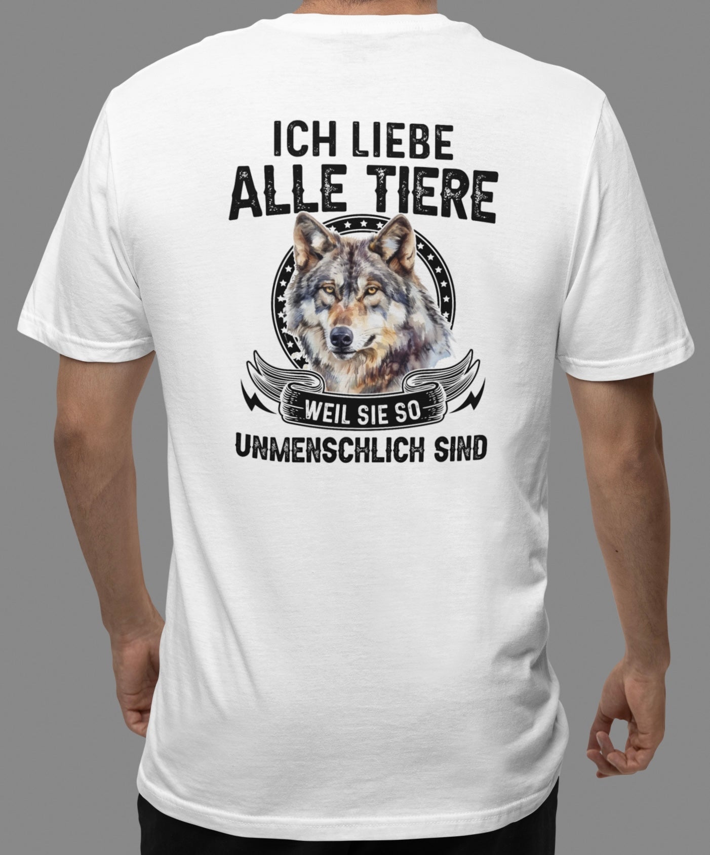 I love all animals - Oversize Shirt