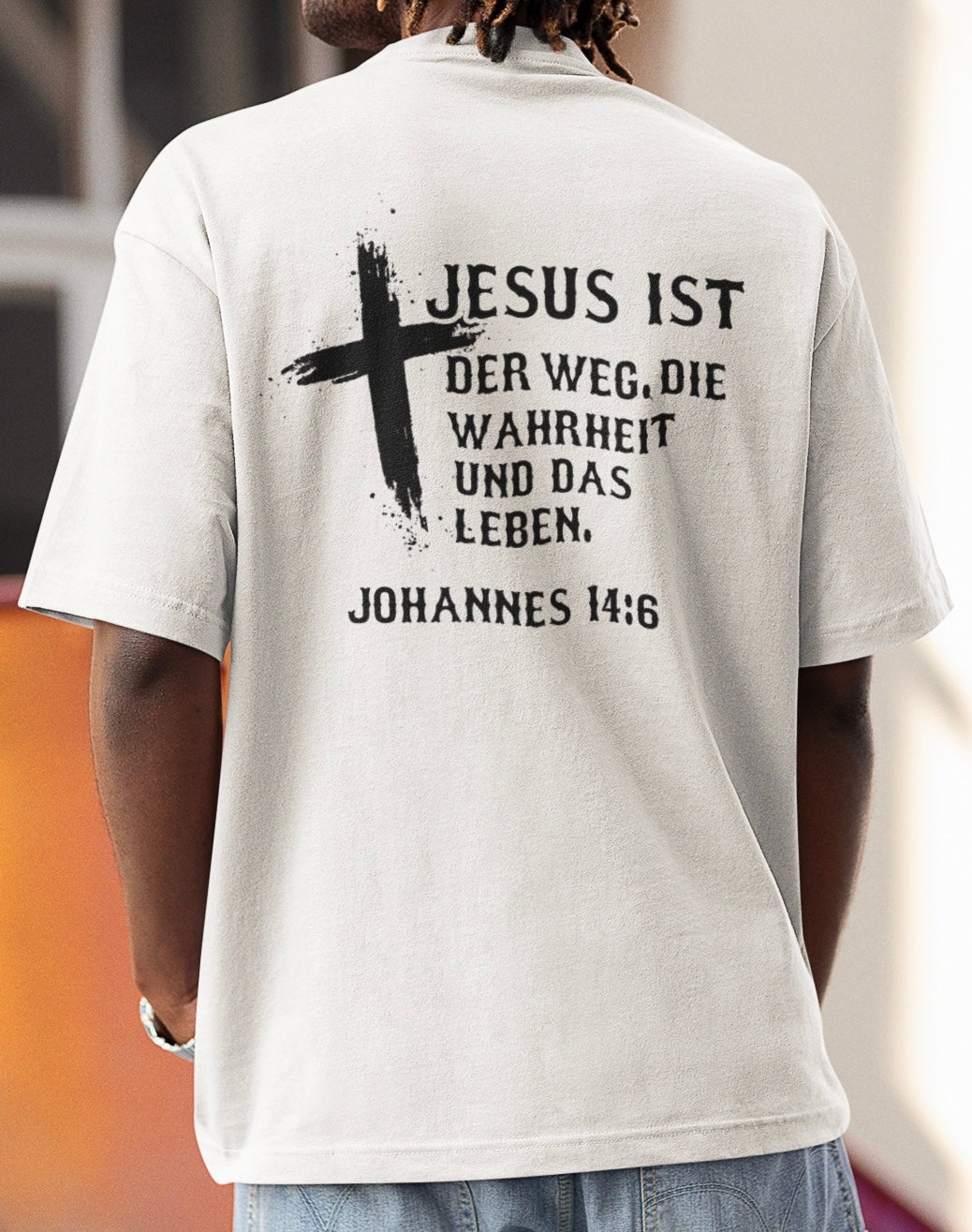 Jesus is the way - Oversize Shirt