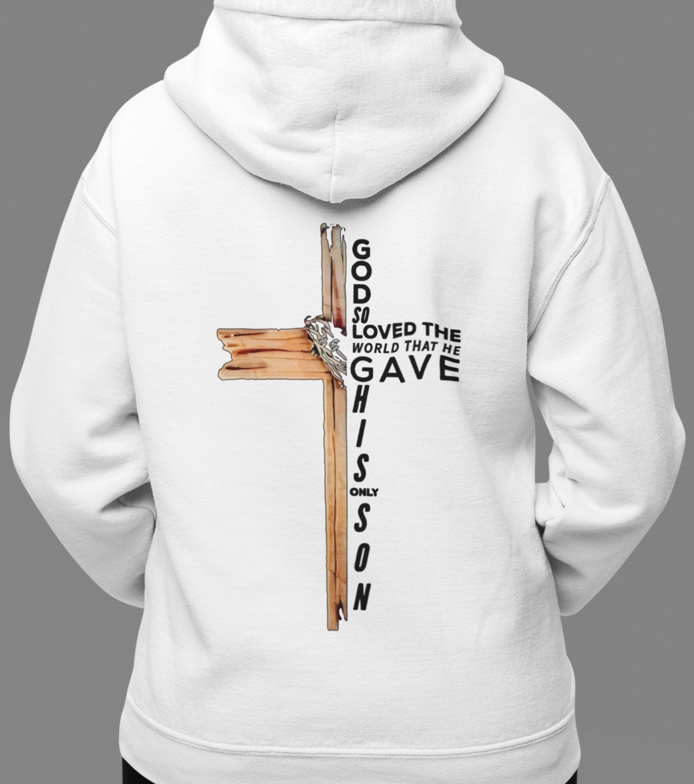 God loved the world - Oversized Hoodie