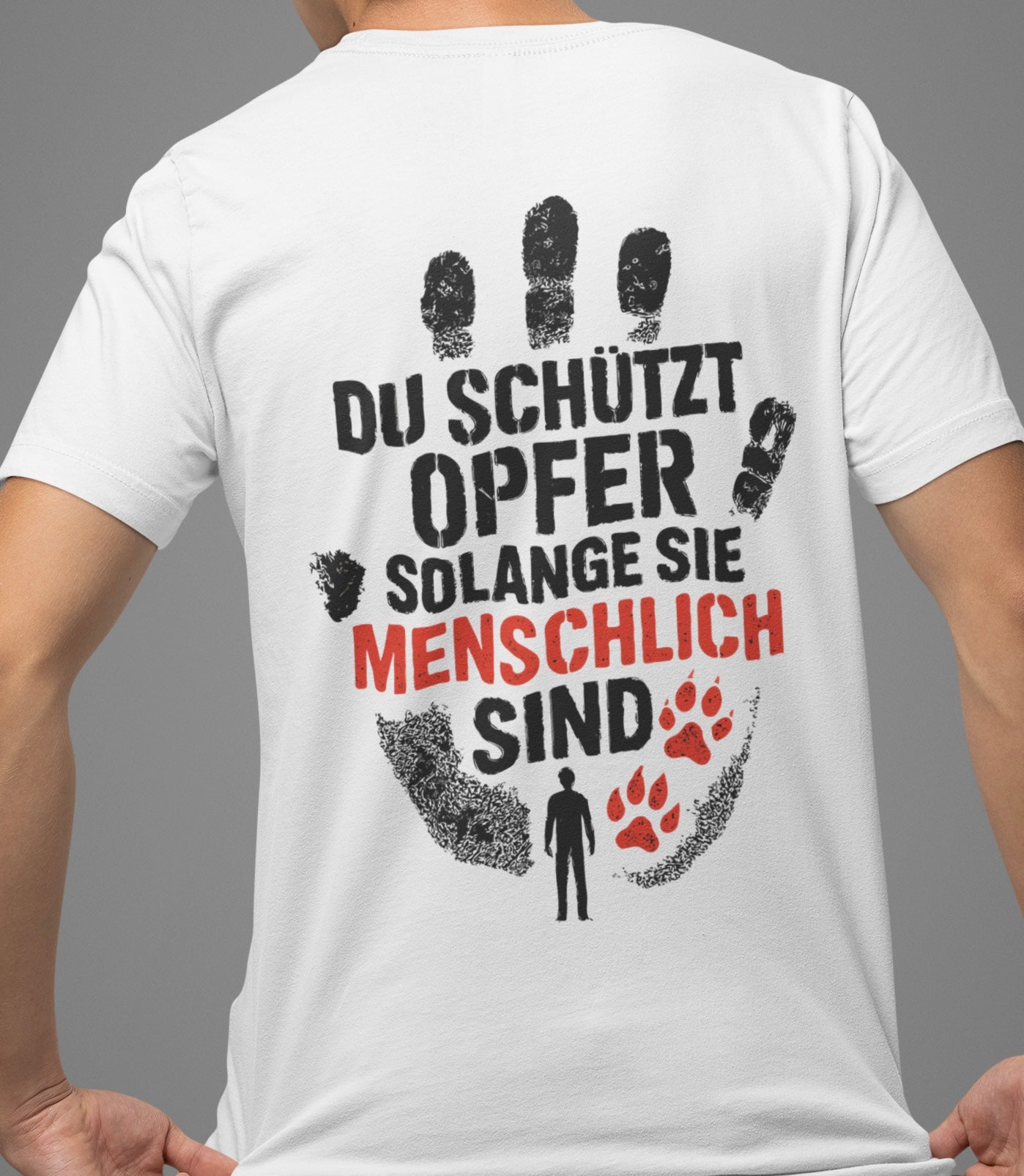 Du schützt Opfer - Premium Shirt