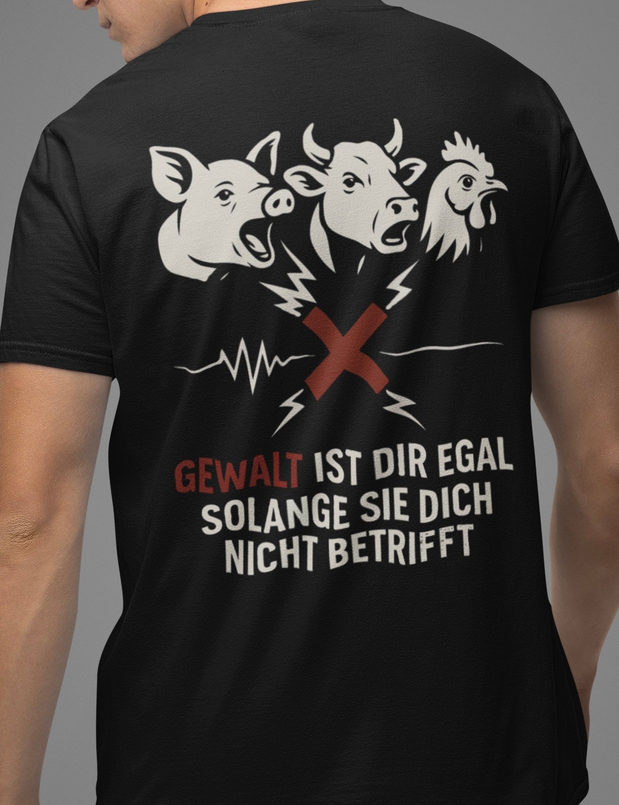 Gewalt ist dir egal - Premium Shirt