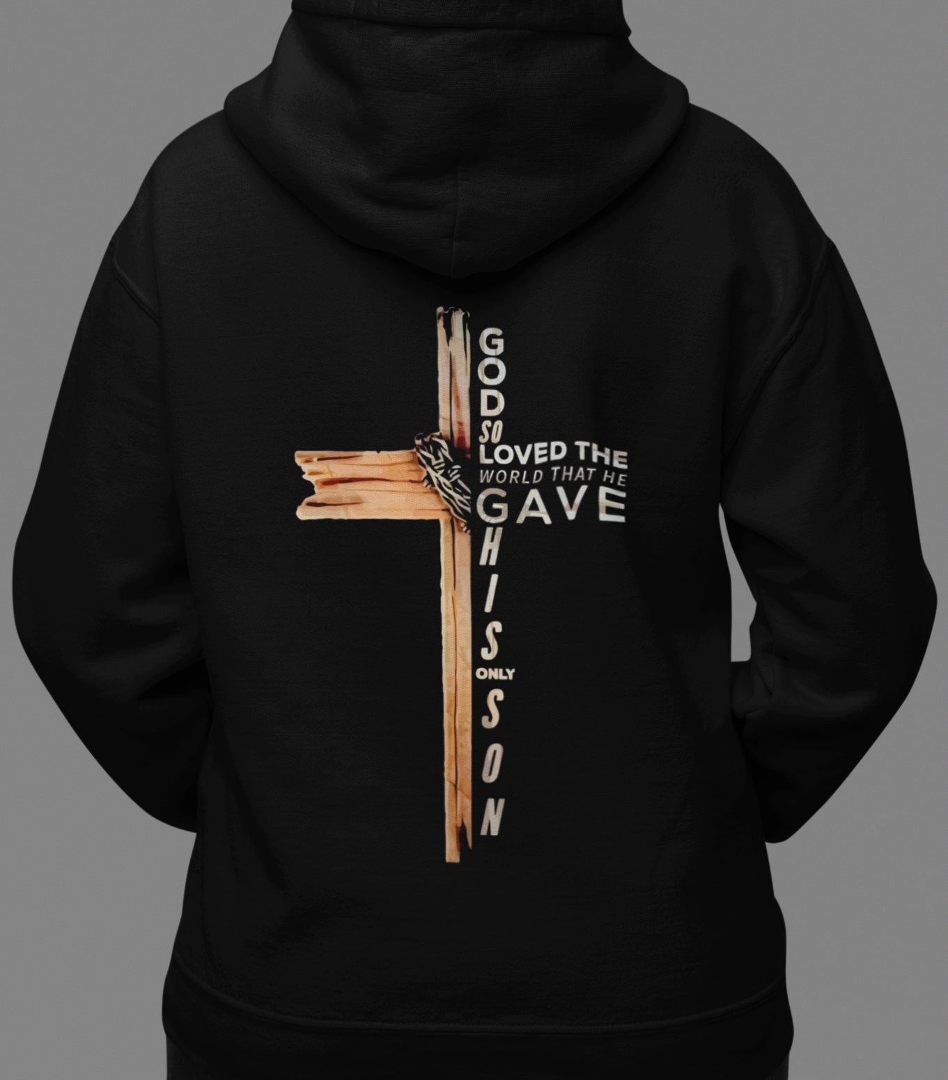 God loved the world - Oversized Hoodie