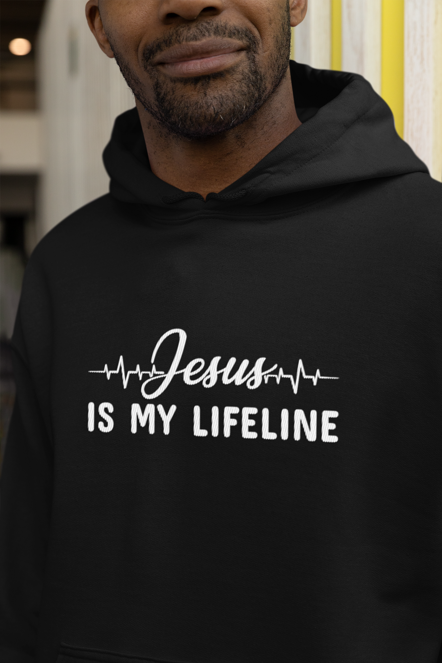 Jesus is my lifeline - Oversized Hoodie
