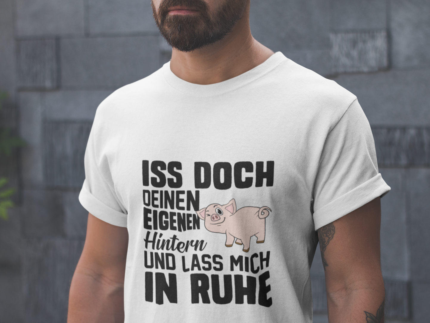 Iss doch deinen eigenen Hintern - Oversize Shirt