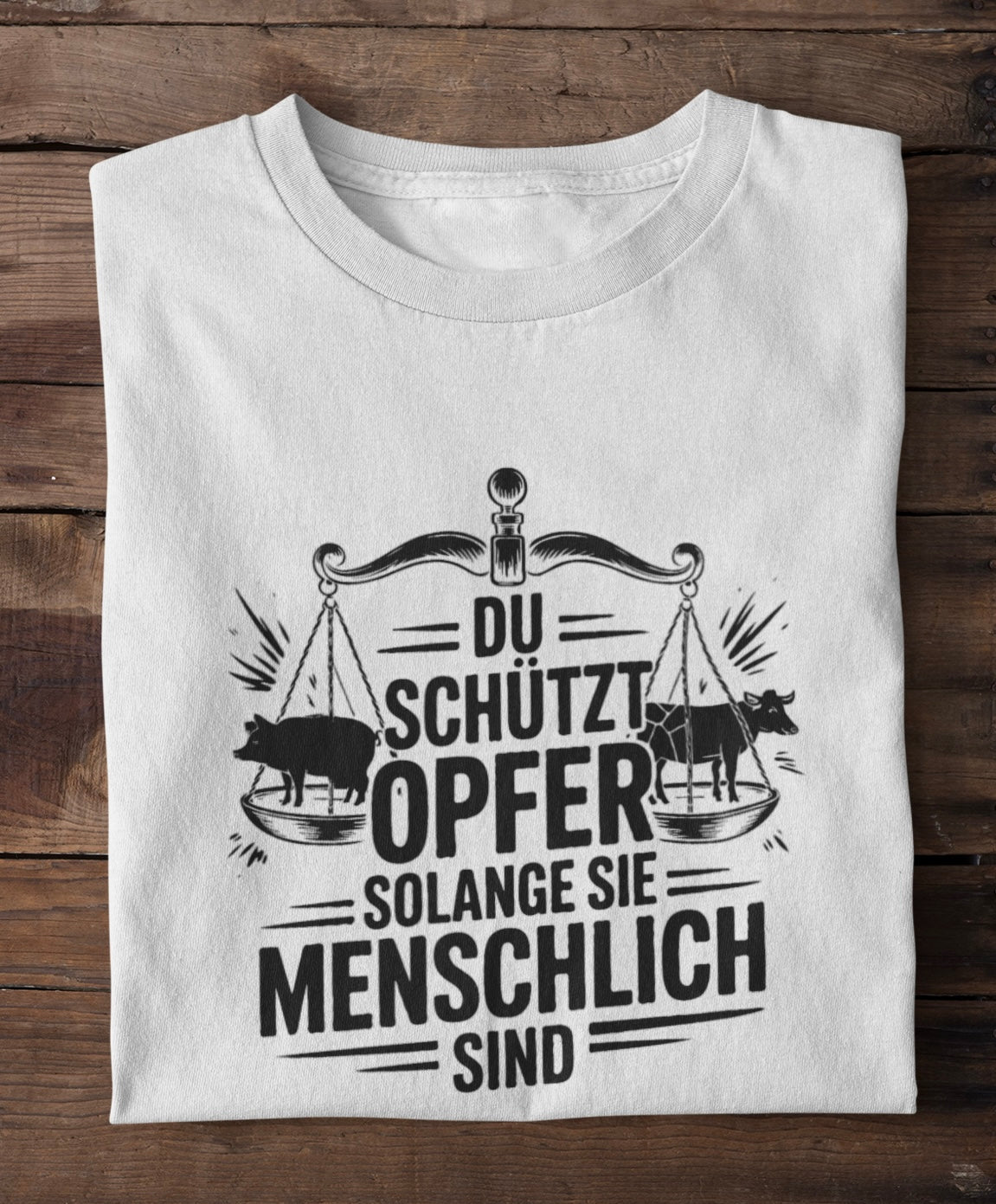 Solange Sie menschlich sind - Premium Shirt