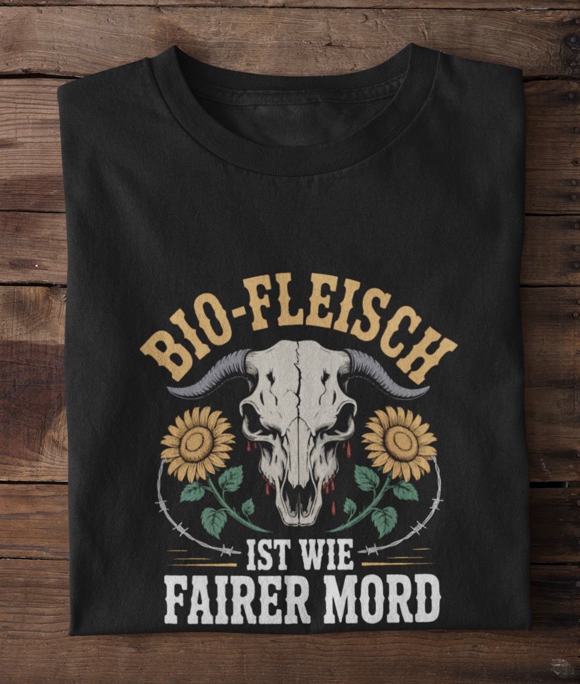 Bio Fleisch ist wie fairer Mord - Premium Shirt