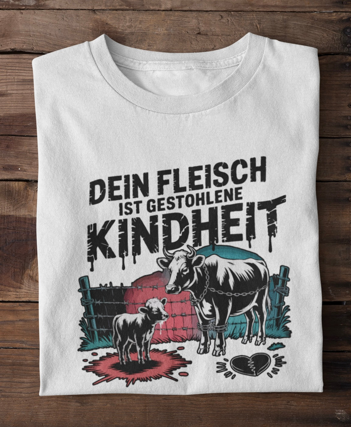 Dein Fleisch ist gestohlene Kindheit - Premium Shirt