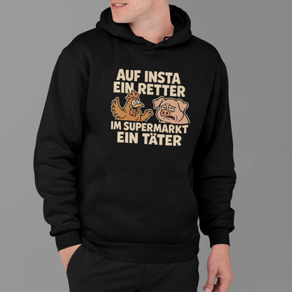 Im Supermarkt ein Täter - Premium Hoodie