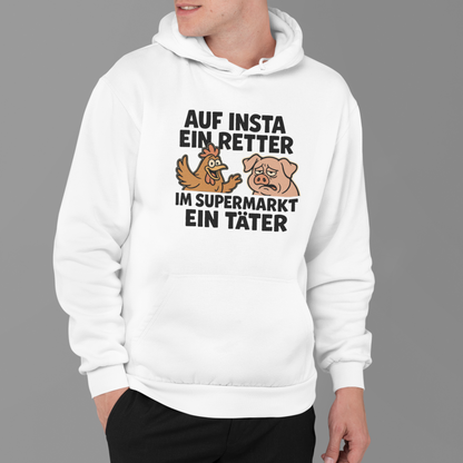 Im Supermarkt ein Täter - Premium Hoodie
