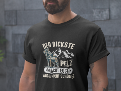 Pelz macht euch nicht schöner - Oversize Shirt