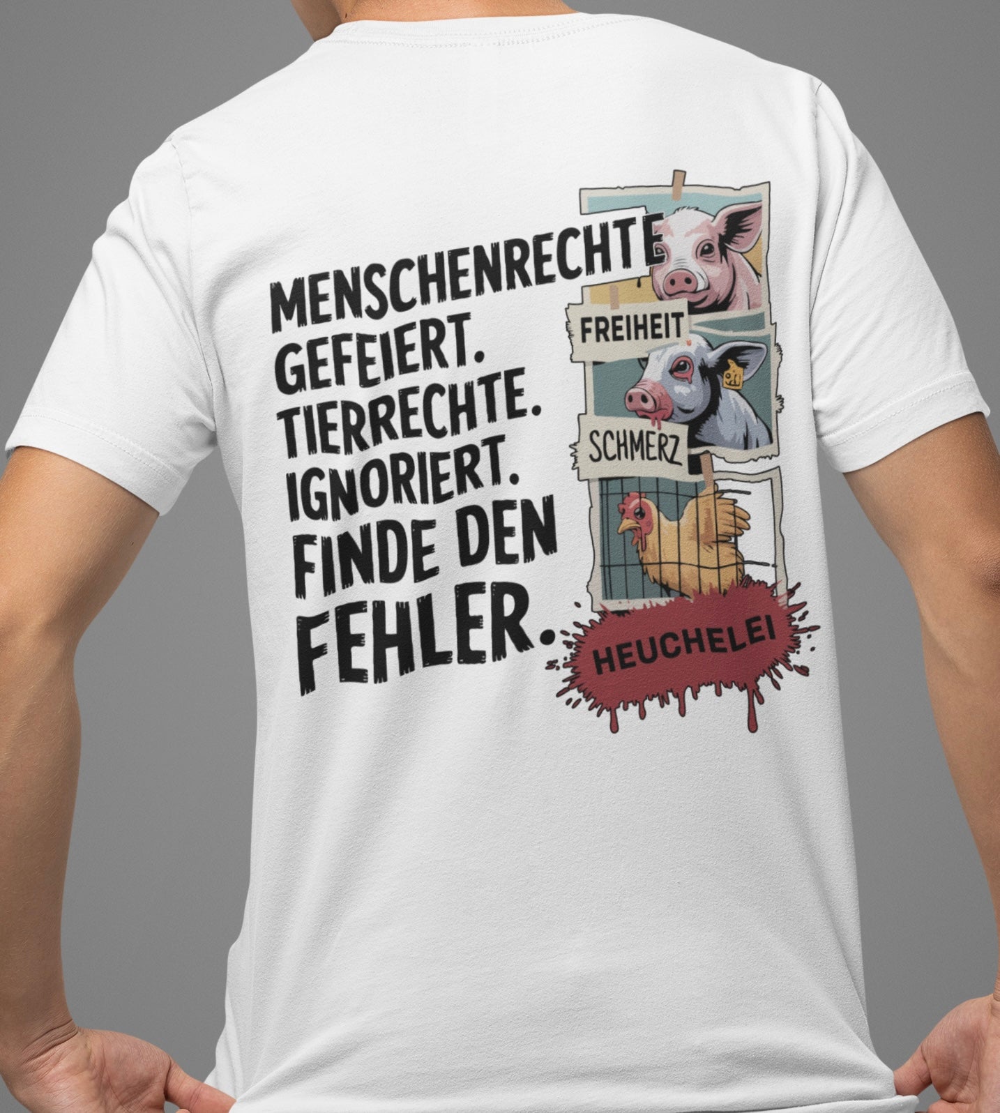 Tierrechte ignoriert - Premium Shirt