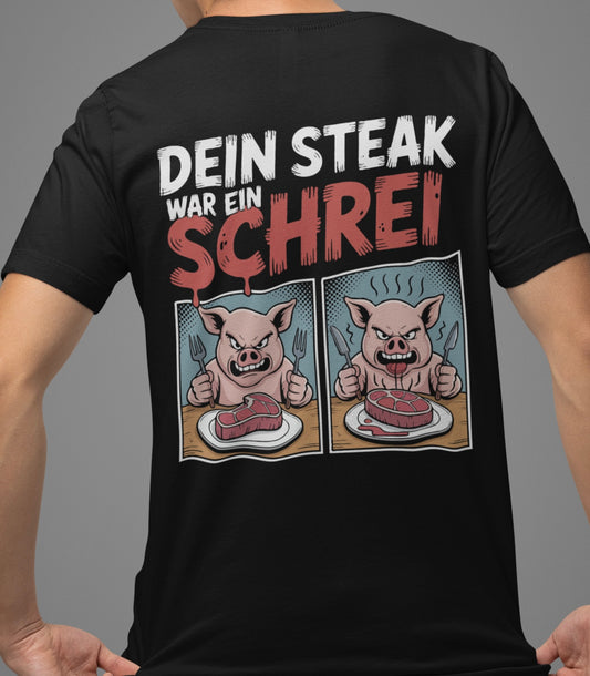 Dein Steak war ein Schrei - Premium Shirt