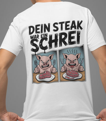 Dein Steak war ein Schrei - Premium Shirt