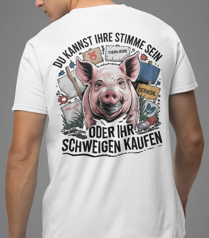 Du kannst ihre Stimme sein - Premium Shirt