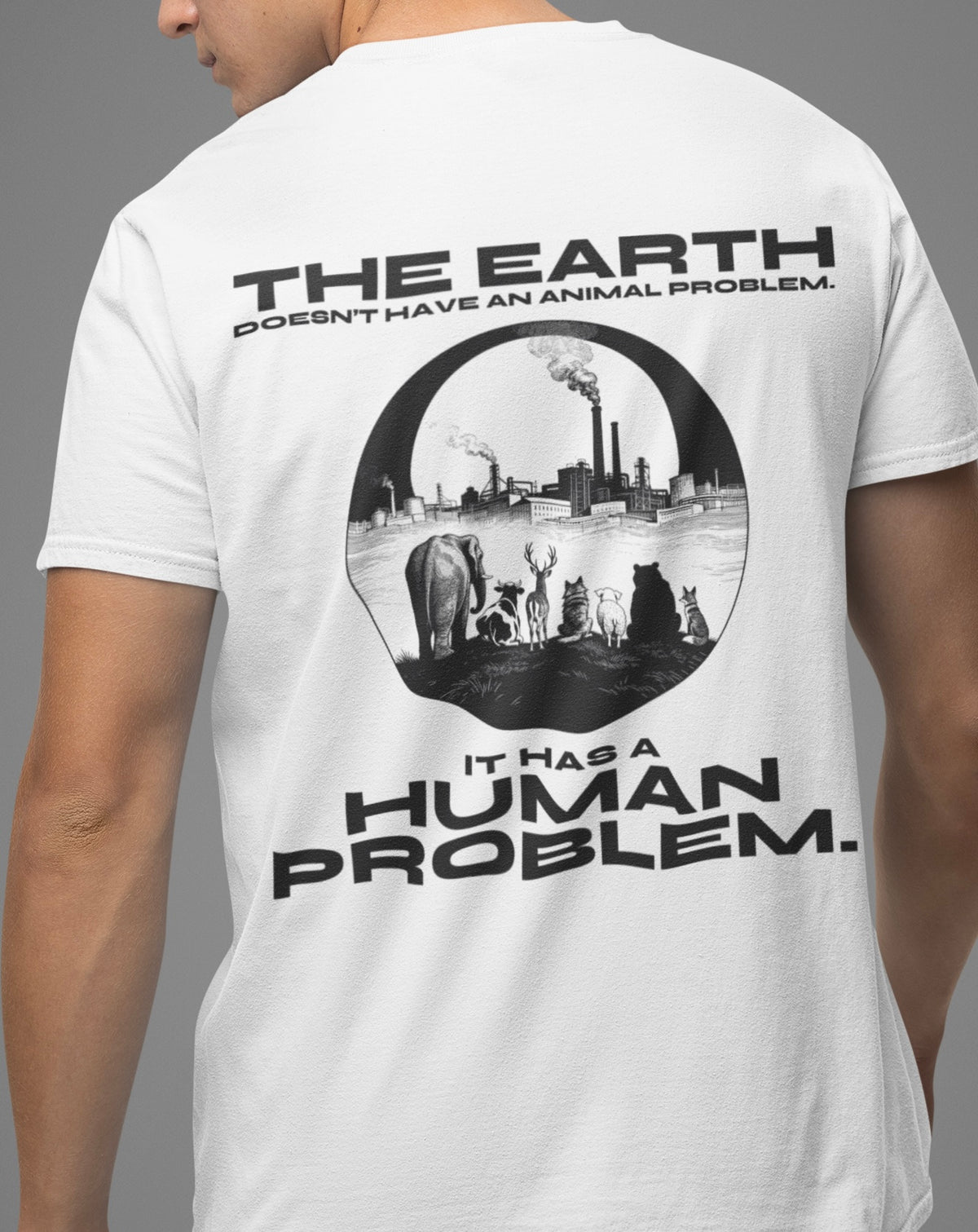 The earth has an human problem - Premium Shirt