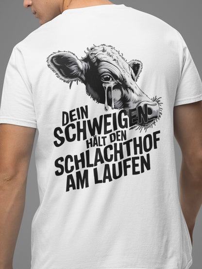 Dein Schweigen hält den Schlachthof am laufen - Premium Shirt