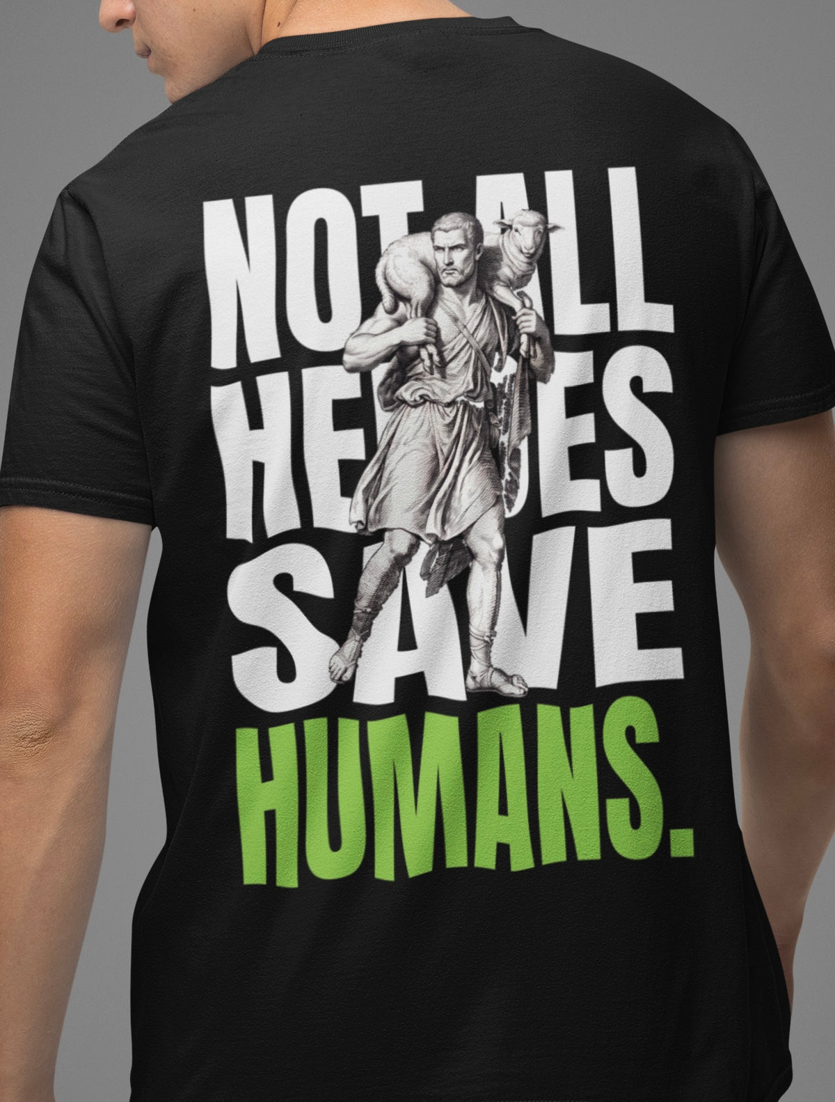 Not all Heroes save Humans - Premium Shirt