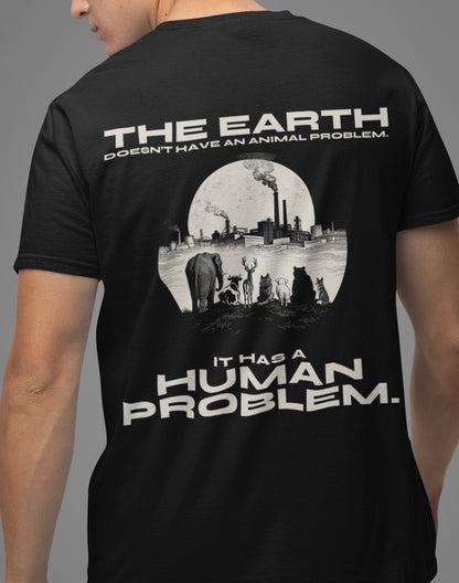 The earth has an human problem - Premium Shirt