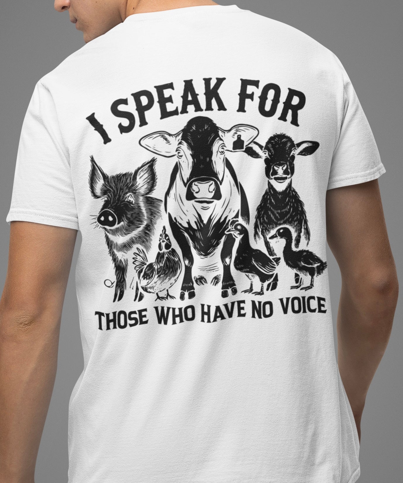 I speak for those who have no voice - Premium Shirt