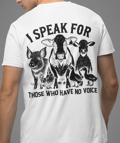 I speak for those who have no voice - Premium Shirt