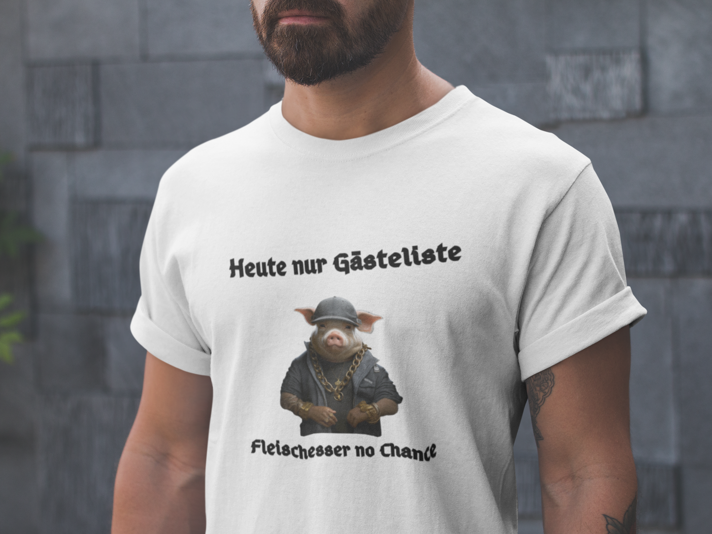 Heute nur Gästeliste - Oversize Shirt