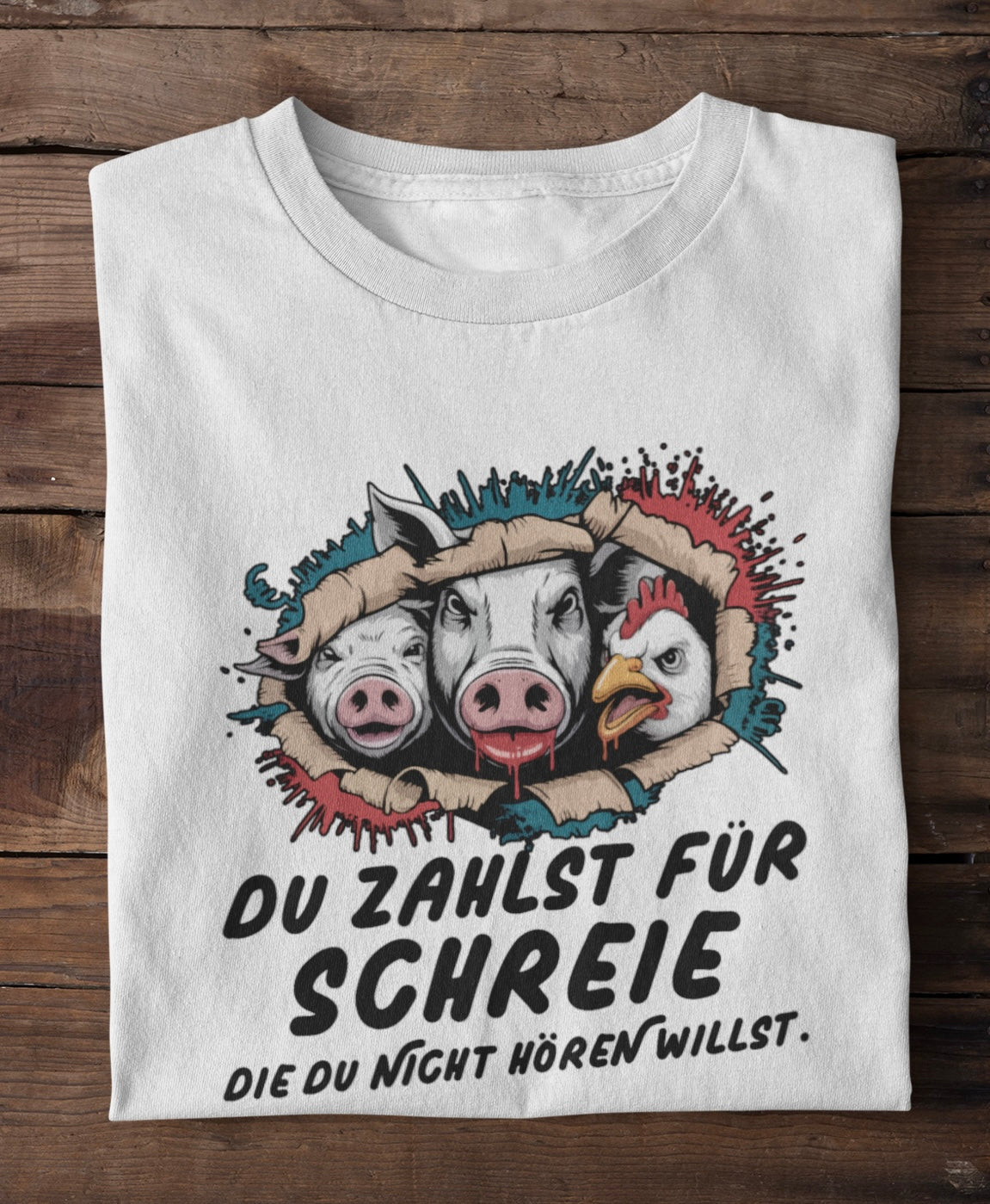 Du zahlst für Schreie - Premium Shirt