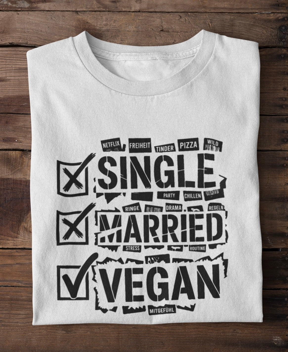 Single/Married/Vegan - Premium Shirt
