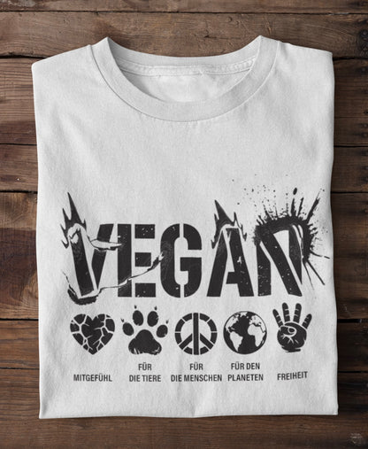 Grundwerte des Veganismus - Premium Shirt