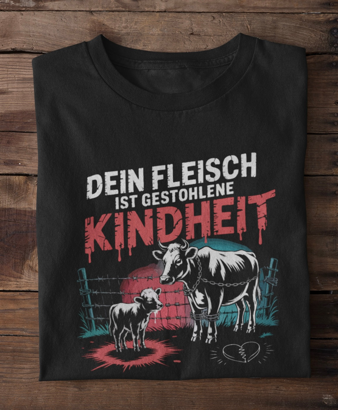 Dein Fleisch ist gestohlene Kindheit - Premium Shirt