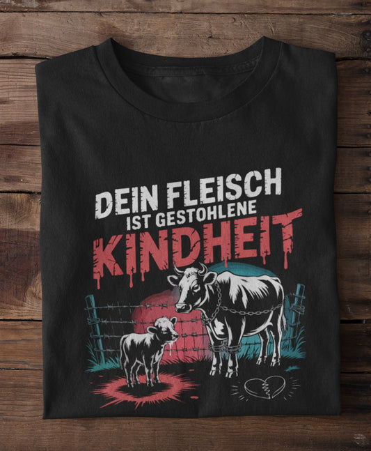 Dein Fleisch ist gestohlene Kindheit - Premium Shirt