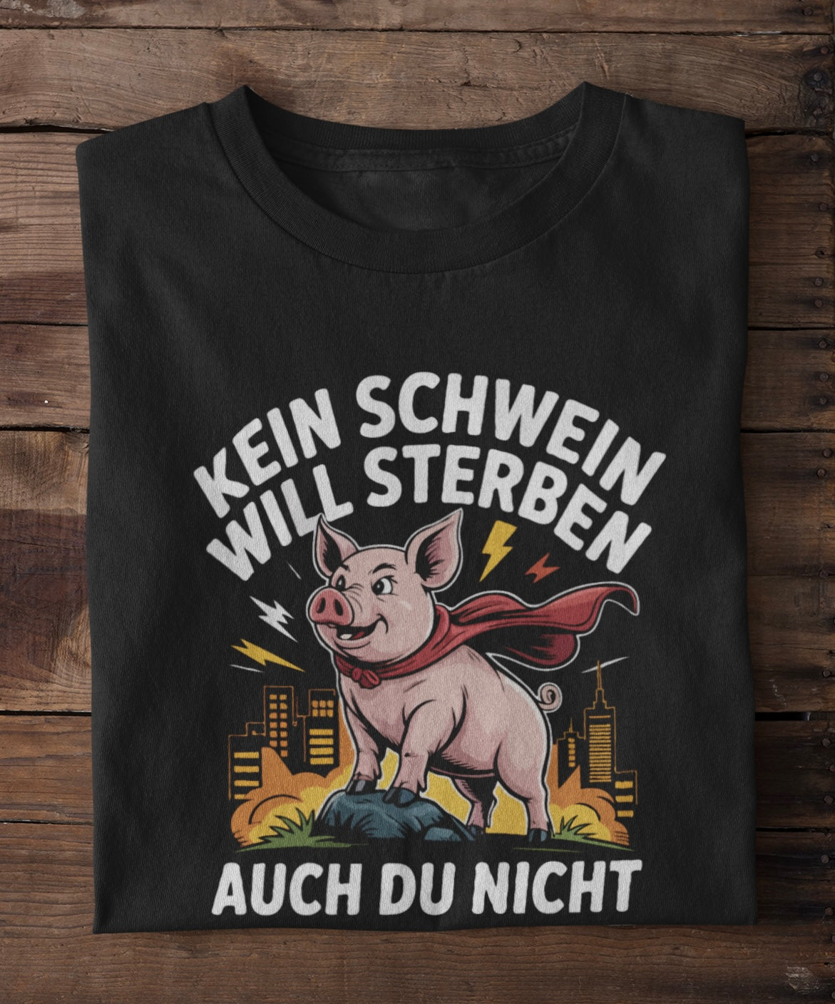 Kein Schwein will sterben - Premium Shirt