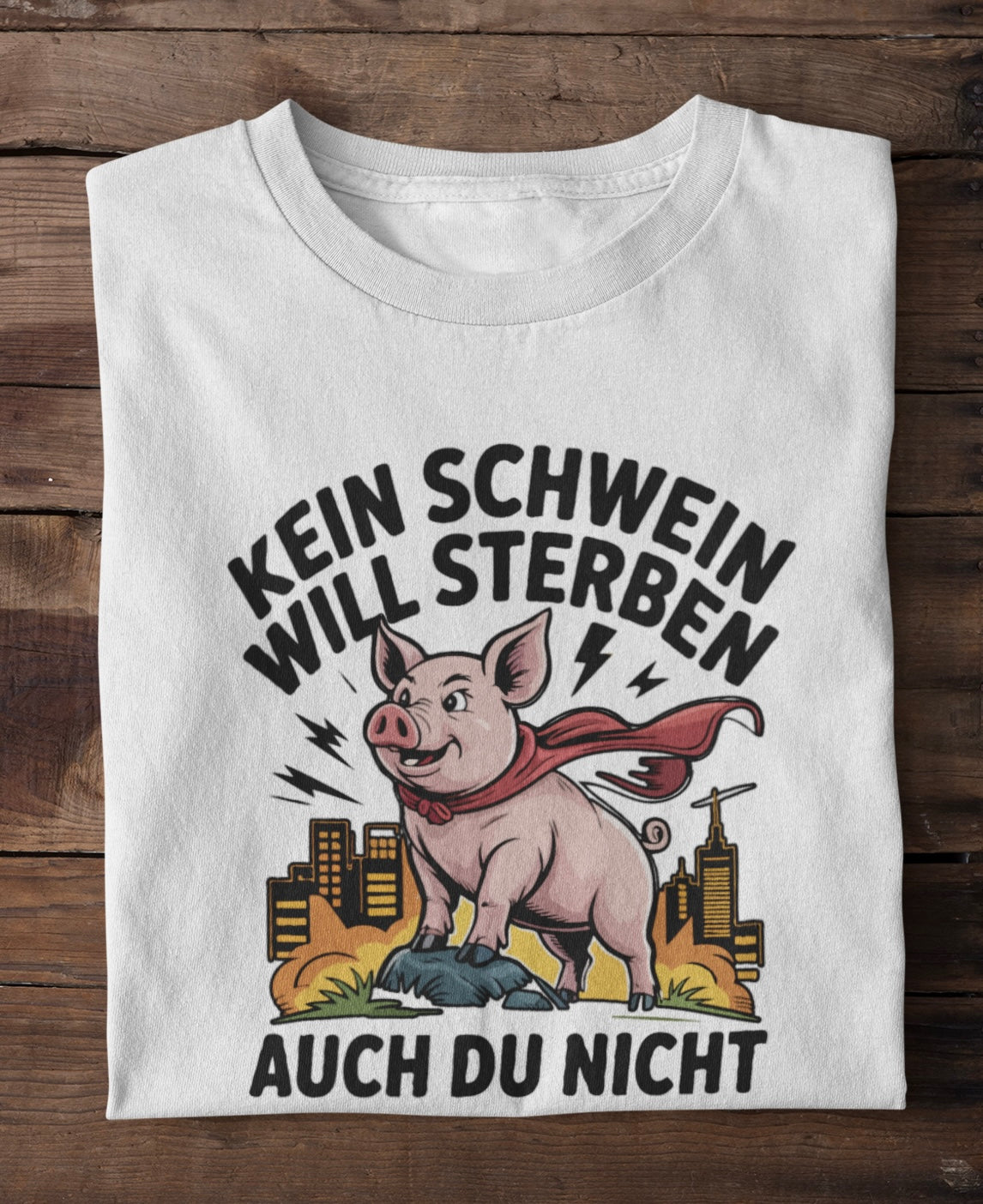 Kein Schwein will sterben - Premium Shirt