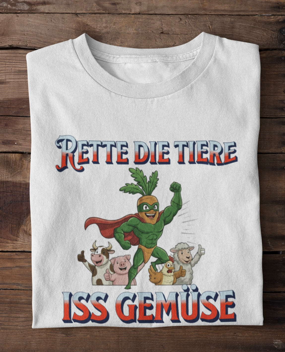 Rette die Tiere - Premium Shirt